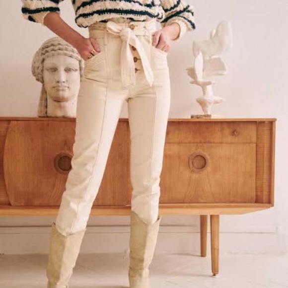 Sezane Denim - NWT SEZANE MAXIME PANTS TROUSERS SIZE US 2